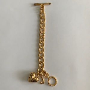 Juicy Couture starter charm bracelet